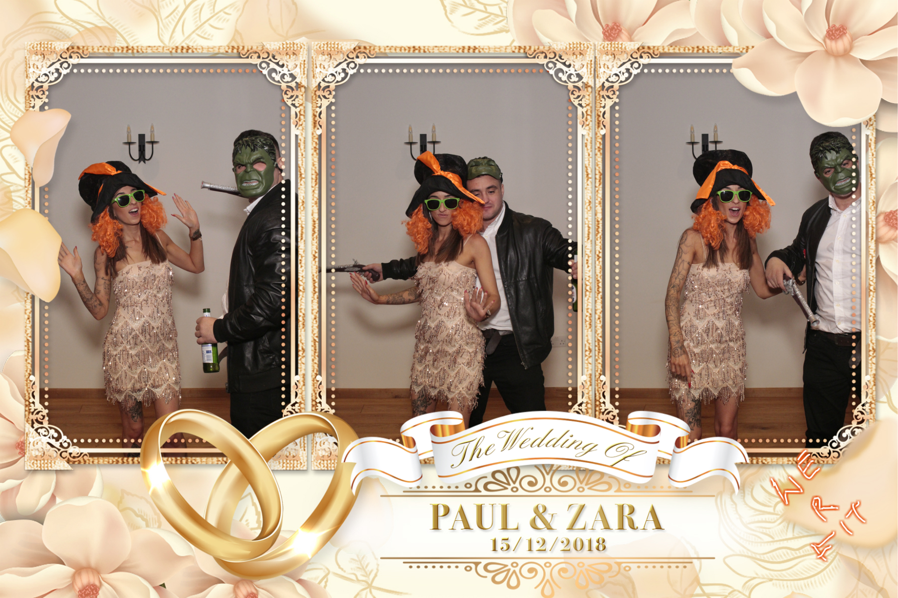 Paul & Zara's Wedding | View more photos from the event at gallery.myphotoboothexperience.co.uk/u/MyPhotoBoothExperienceLtd/Paul-Zaras-Wedding